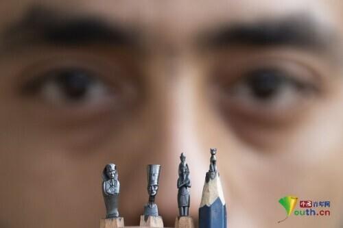 鉛筆激光刻字(打標機洞洞鉛筆模板制作) 第1張