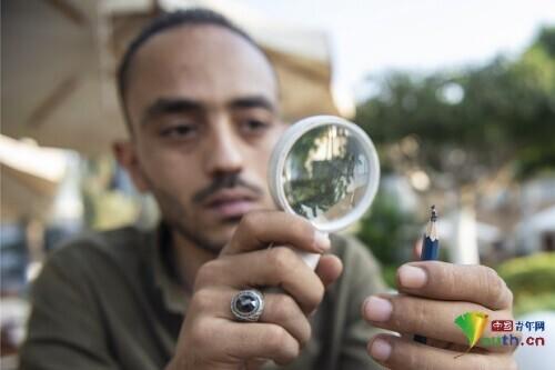 鉛筆激光刻字(打標機洞洞鉛筆模板制作) 第2張